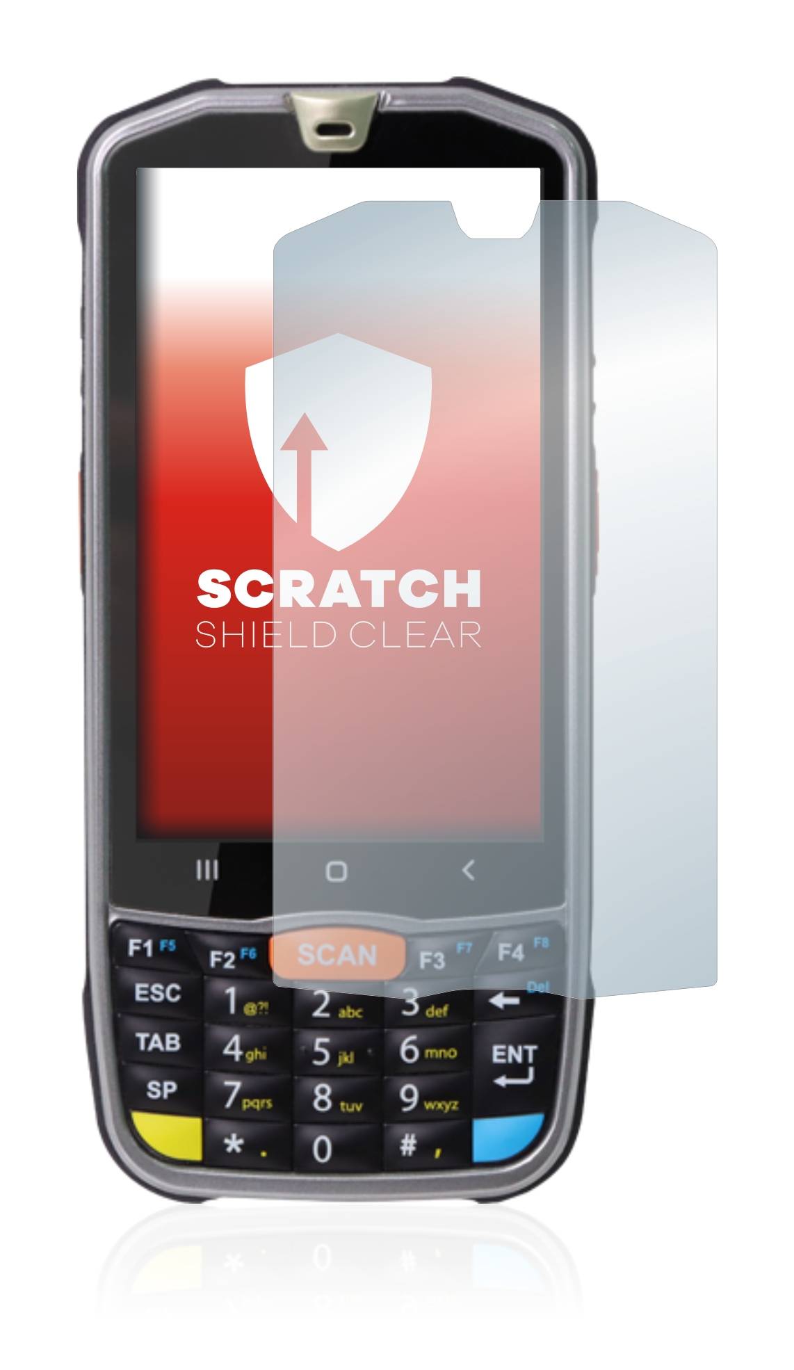 upscreen Scratch Shield Clear Premium Displayschutzfolie für Point Mobile