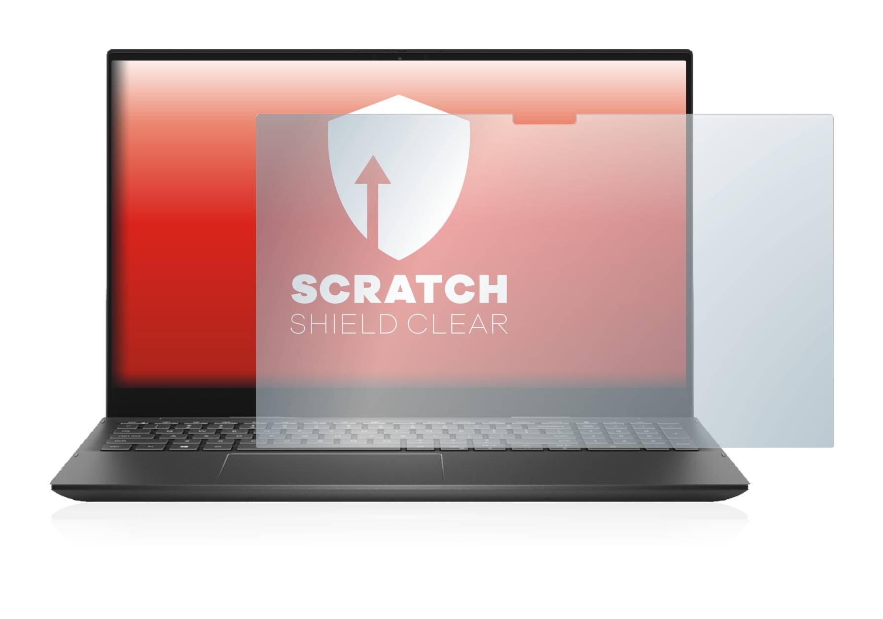 upscreen Scratch Shield Clear Premium Displayschutzfolie für Dell Inspiron 15