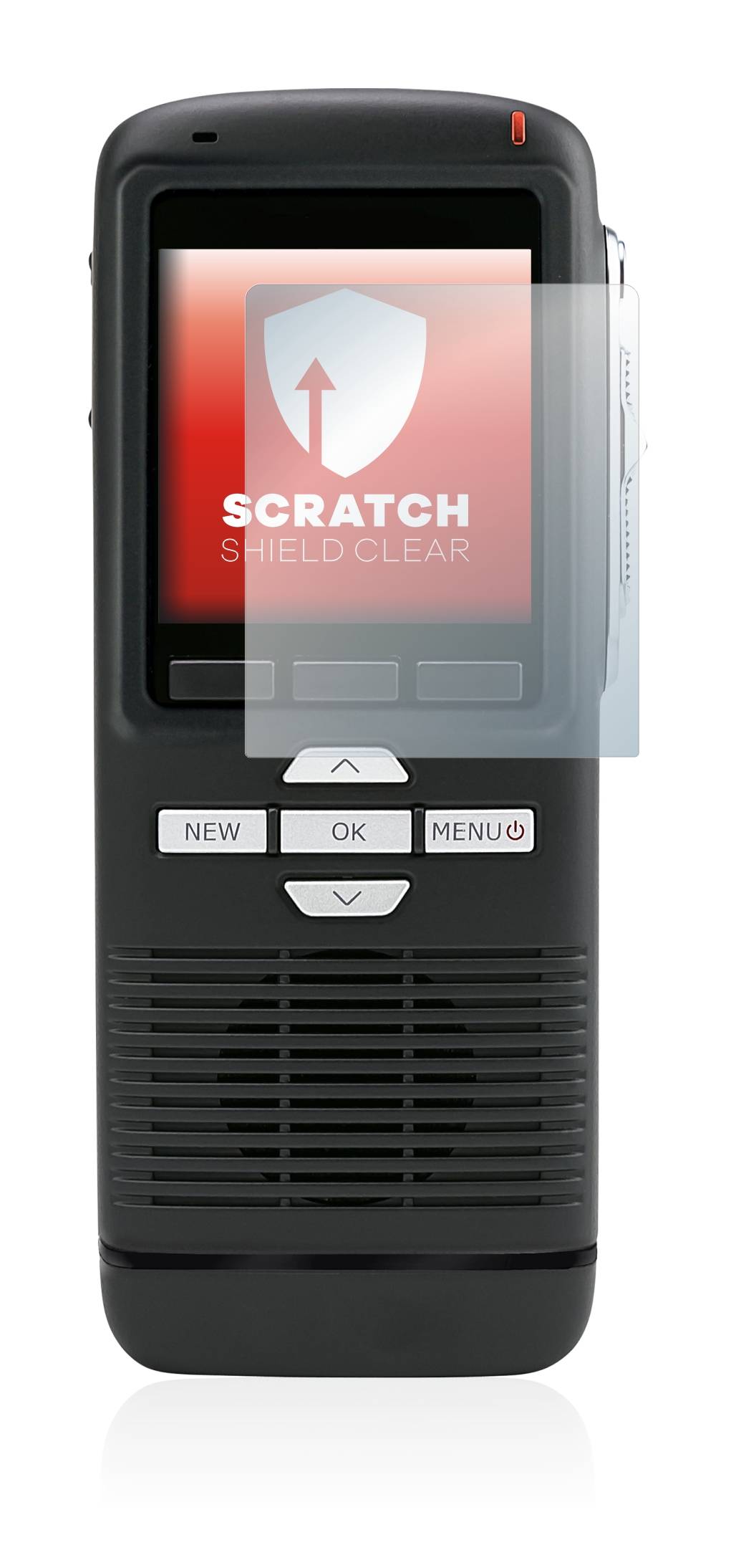 upscreen Scratch Shield Clear Premium Displayschutzfolie für Grundig Digta