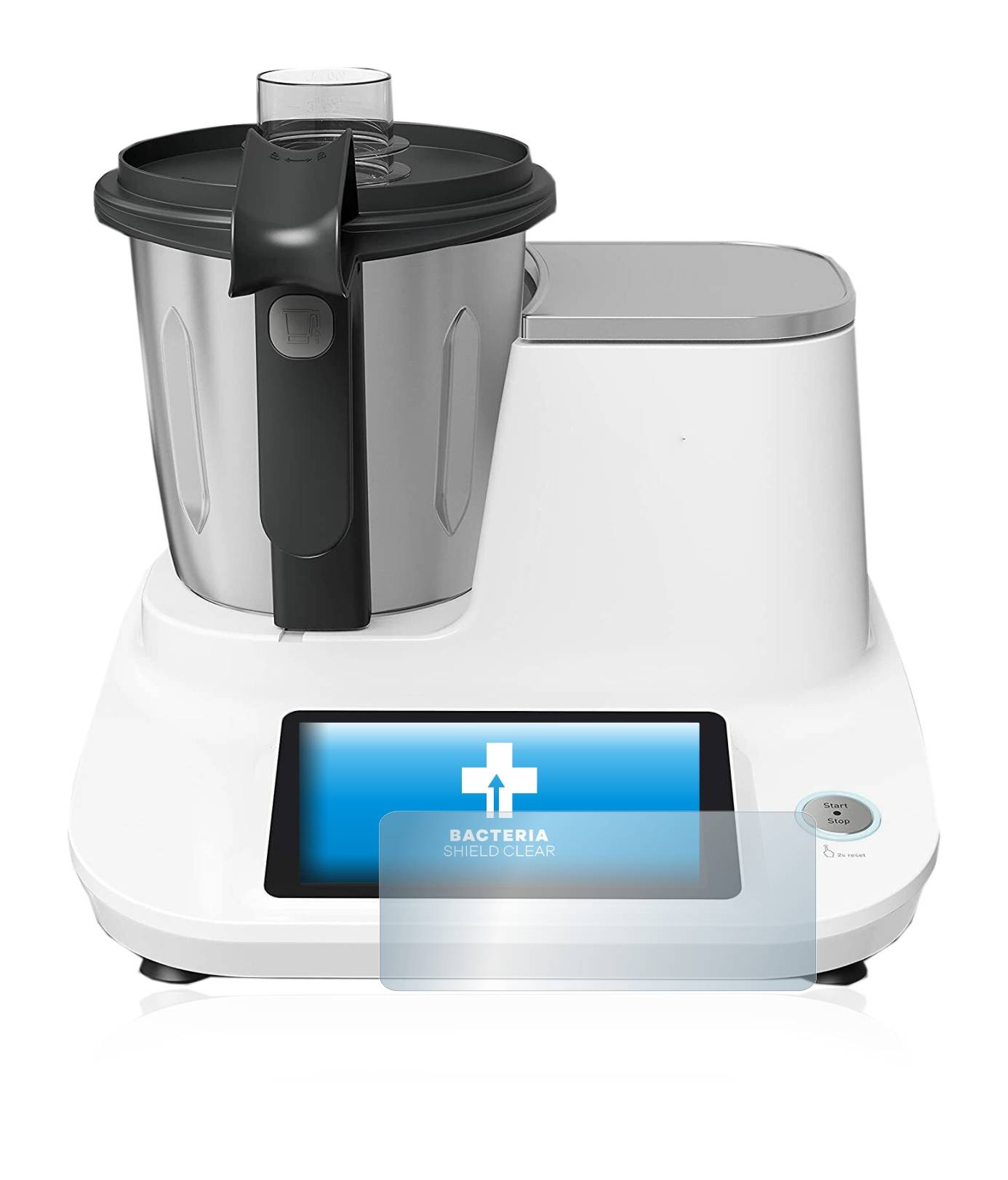 upscreen Bacteria Shield Clear Premium Antibakterielle Displayschutzfolie für Moulinex