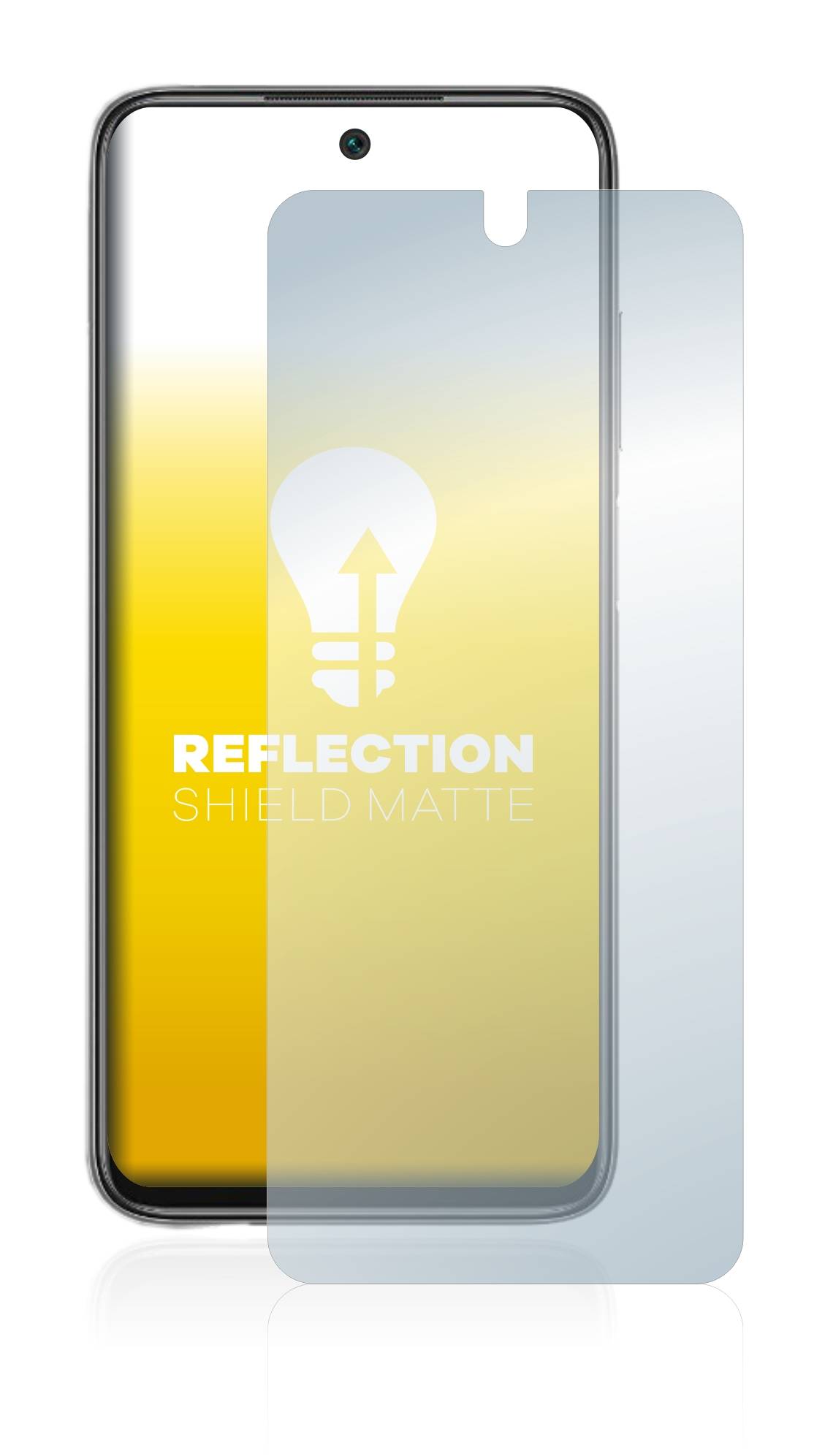 upscreen Schutzfolie für Xiaomi Redmi 10 Prime (2022) Folie Matt Entspiegelt Anti-Reflex