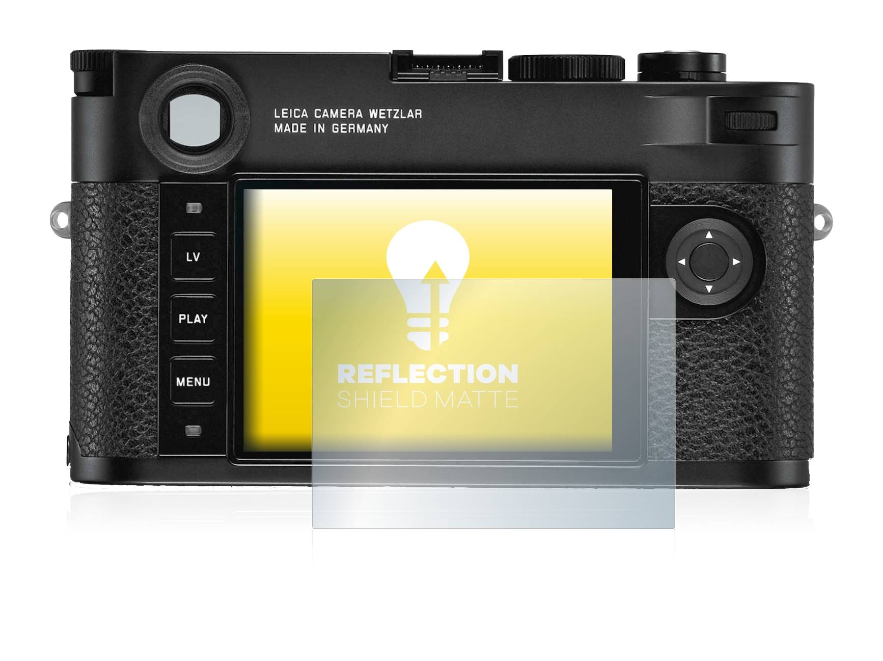 upscreen Reflection Shield Matte Premium Displayschutzfolie für Leica