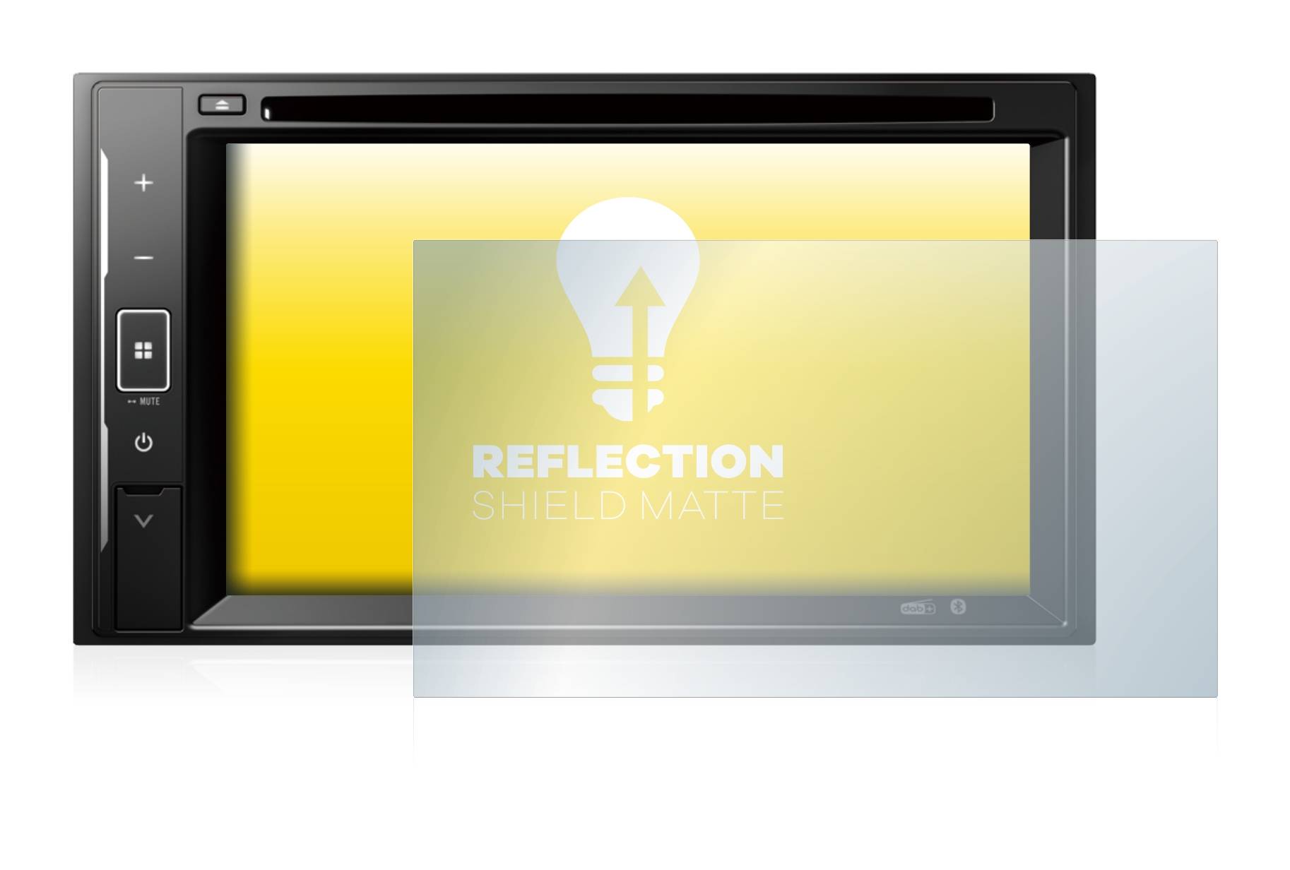 upscreen Reflection Shield Matte Premium Displayschutzfolie für Pioneer