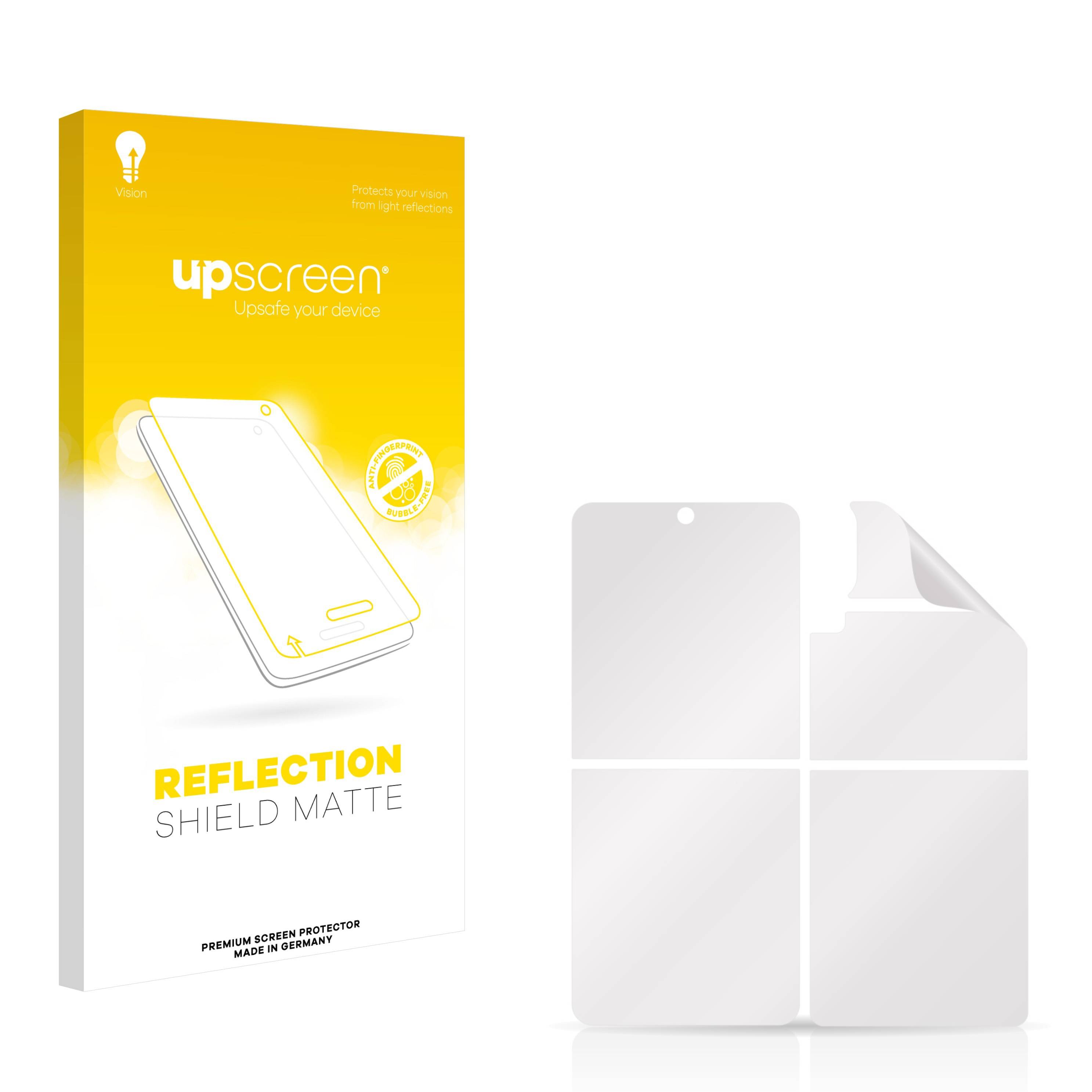 upscreen Schutzfolie für Samsung Galaxy Z Flip 3 5G (Display+Rückseite) Folie Matt Entspiegelt Anti-Reflex