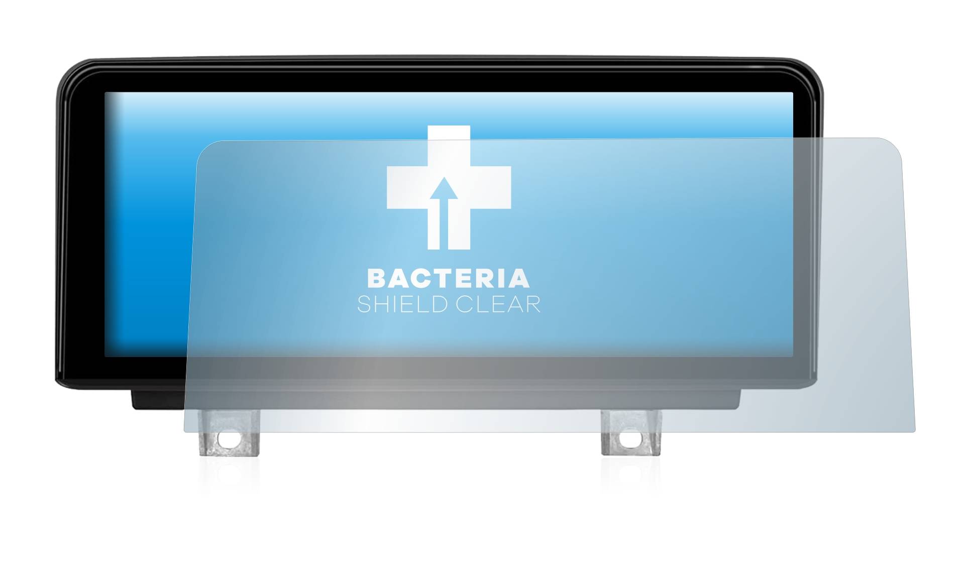 upscreen Bacteria Shield Clear Premium Antibakterielle Displayschutzfolie für Koason BMW 3