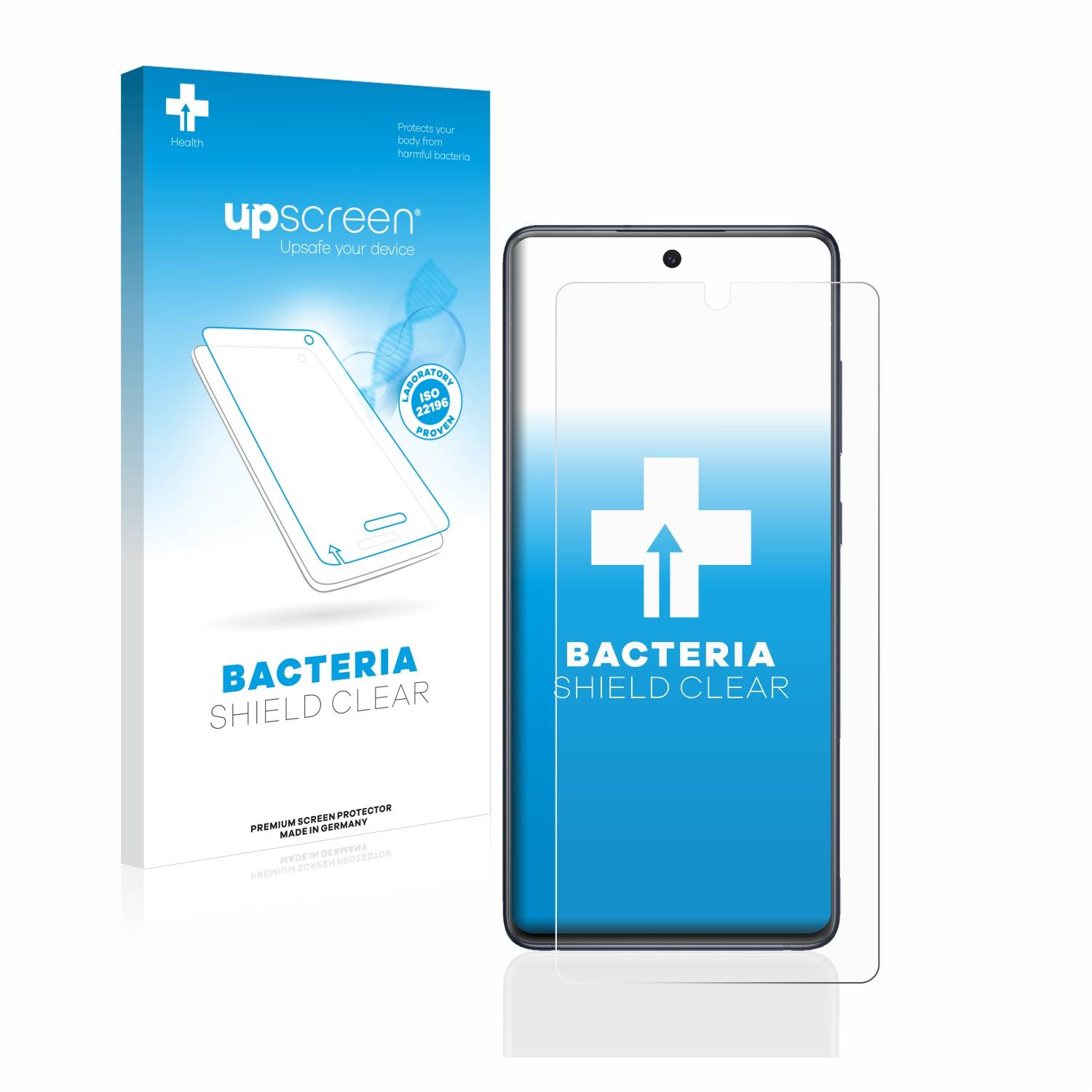 upscreen Schutzfolie für Samsung Galaxy S20 FE / S20 FE 5G Antibakterielle Folie Klar Anti-Kratzer
