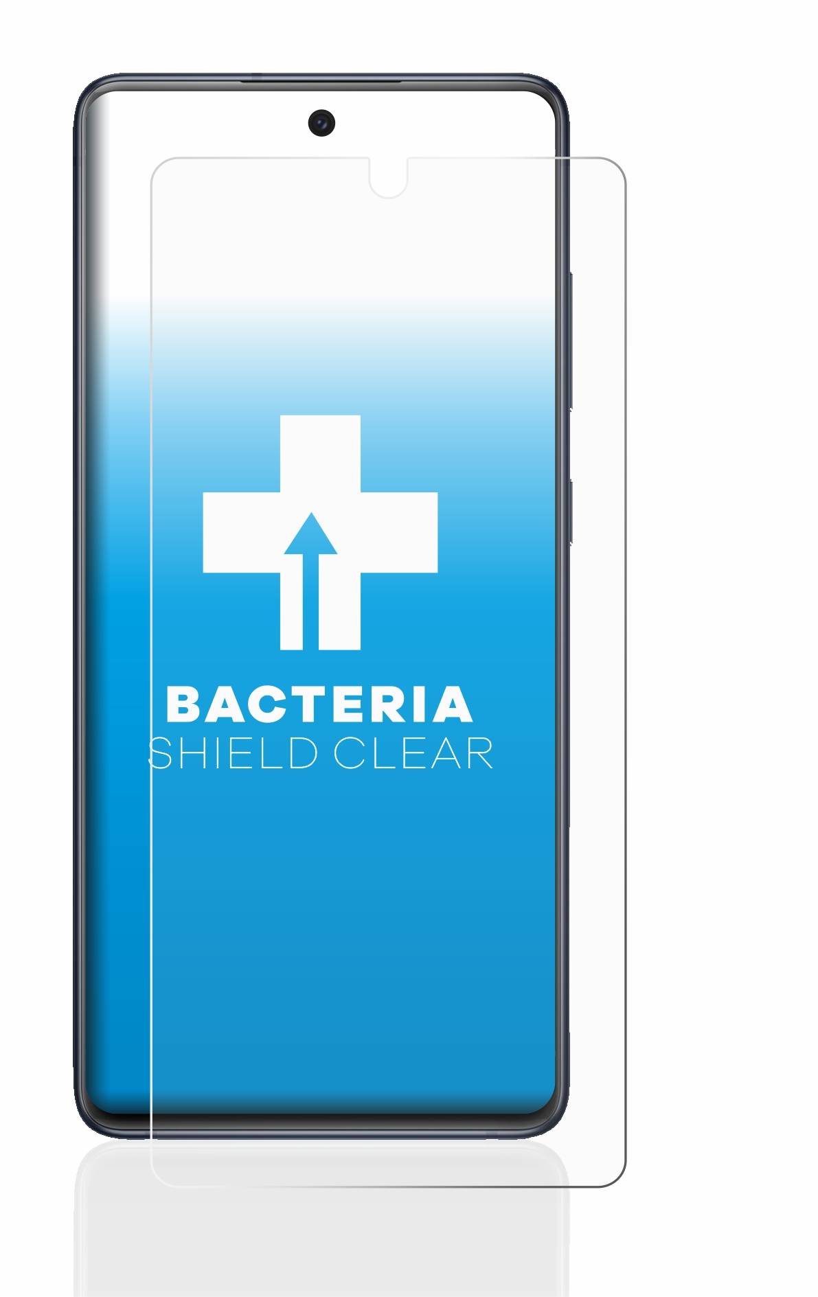 upscreen Schutzfolie für Samsung Galaxy S20 FE / S20 FE 5G Antibakterielle Folie Klar Anti-Kratzer