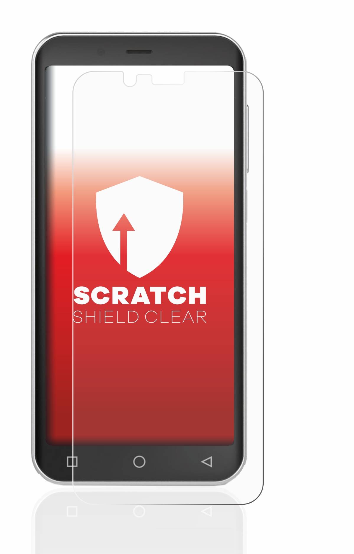 upscreen Schutzfolie für Emporia Smart 4 Kratzschutz Anti-Fingerprint Klar