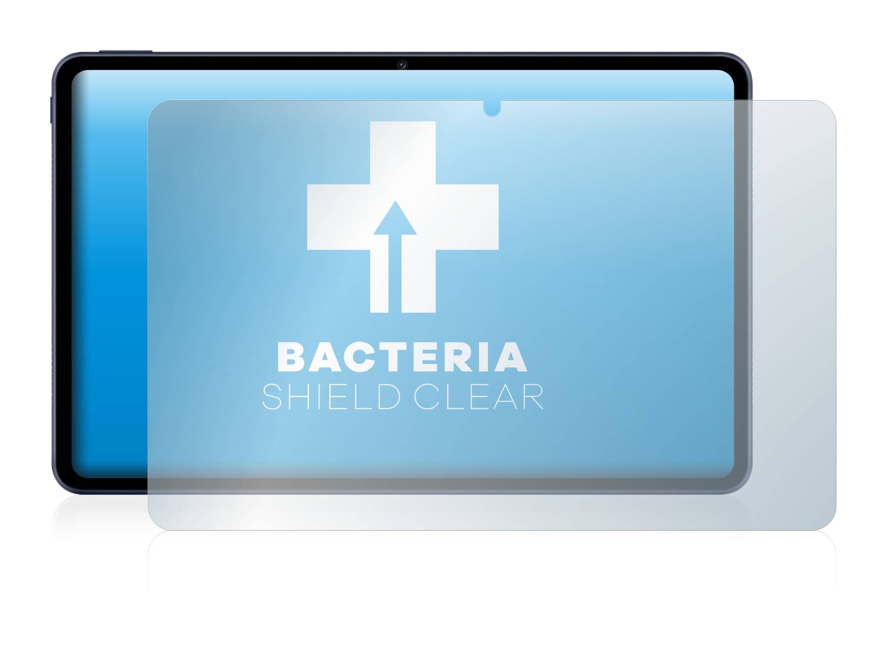 upscreen Bacteria Shield Clear Premium Antibakterielle Displayschutzfolie für Huawei MatePad
