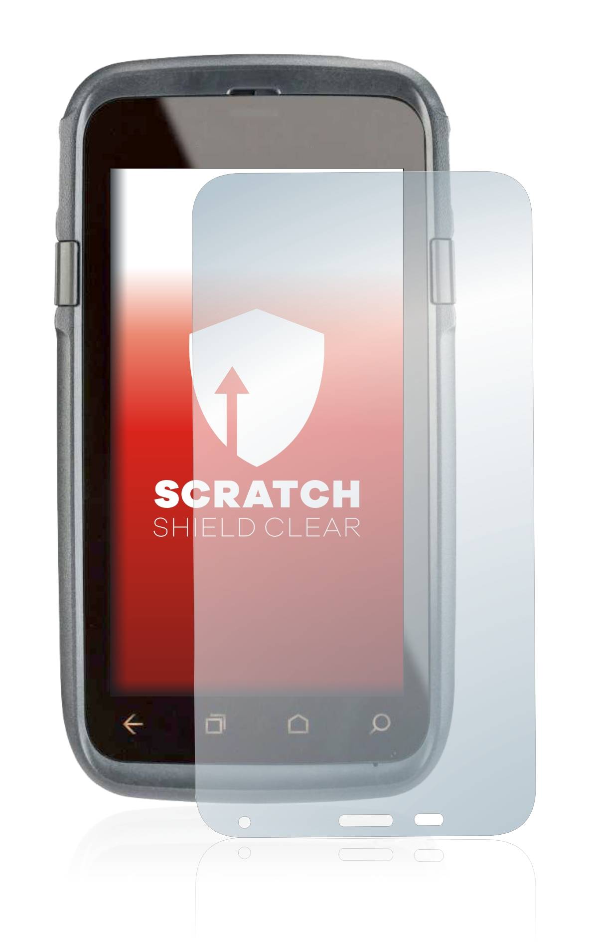 upscreen Scratch Shield Clear Premium Displayschutzfolie für Honeywell Dolphin CT60
