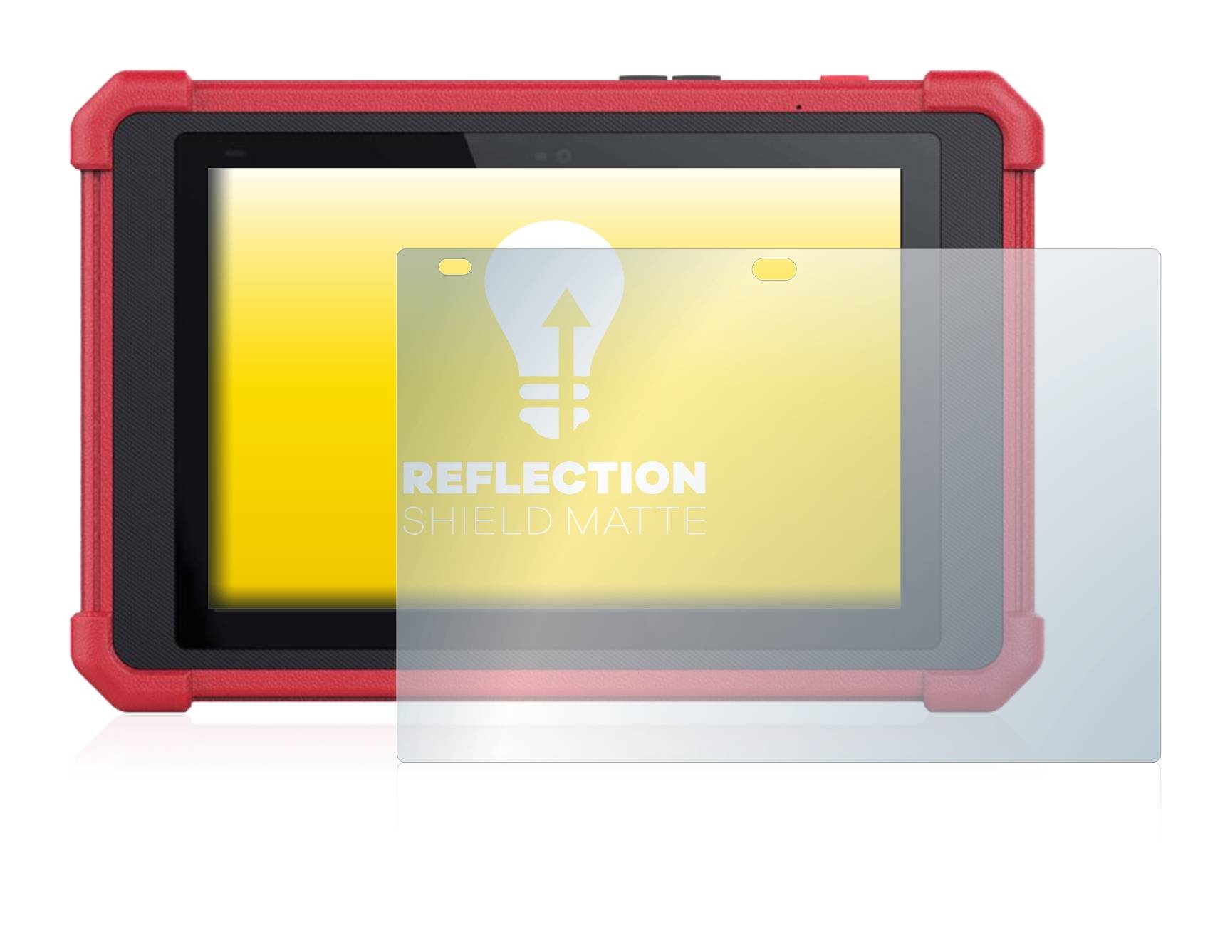 upscreen Reflection Shield Matte Premium Displayschutzfolie für Launch X-431 Euro Tab