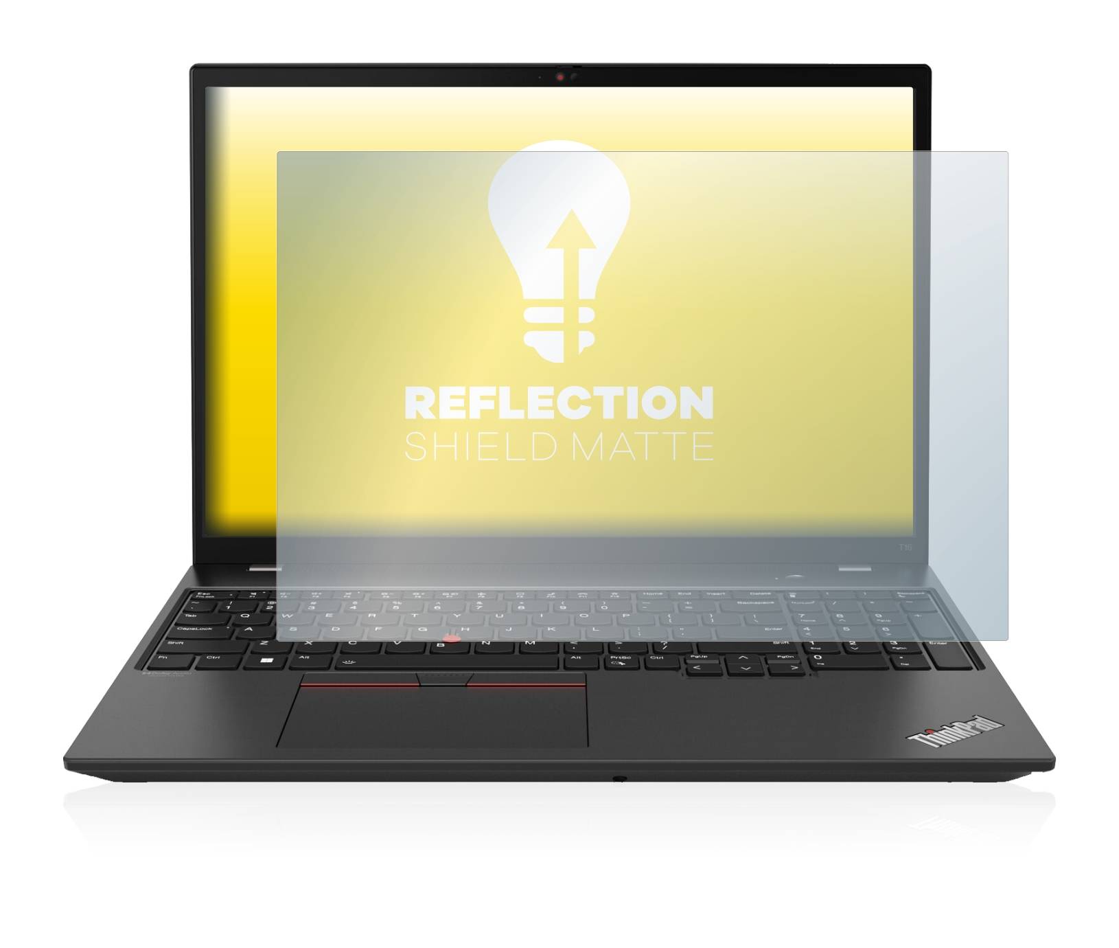 upscreen Reflection Shield Matte Premium Displayschutzfolie für Lenovo ThinkPad T16 Gen 1