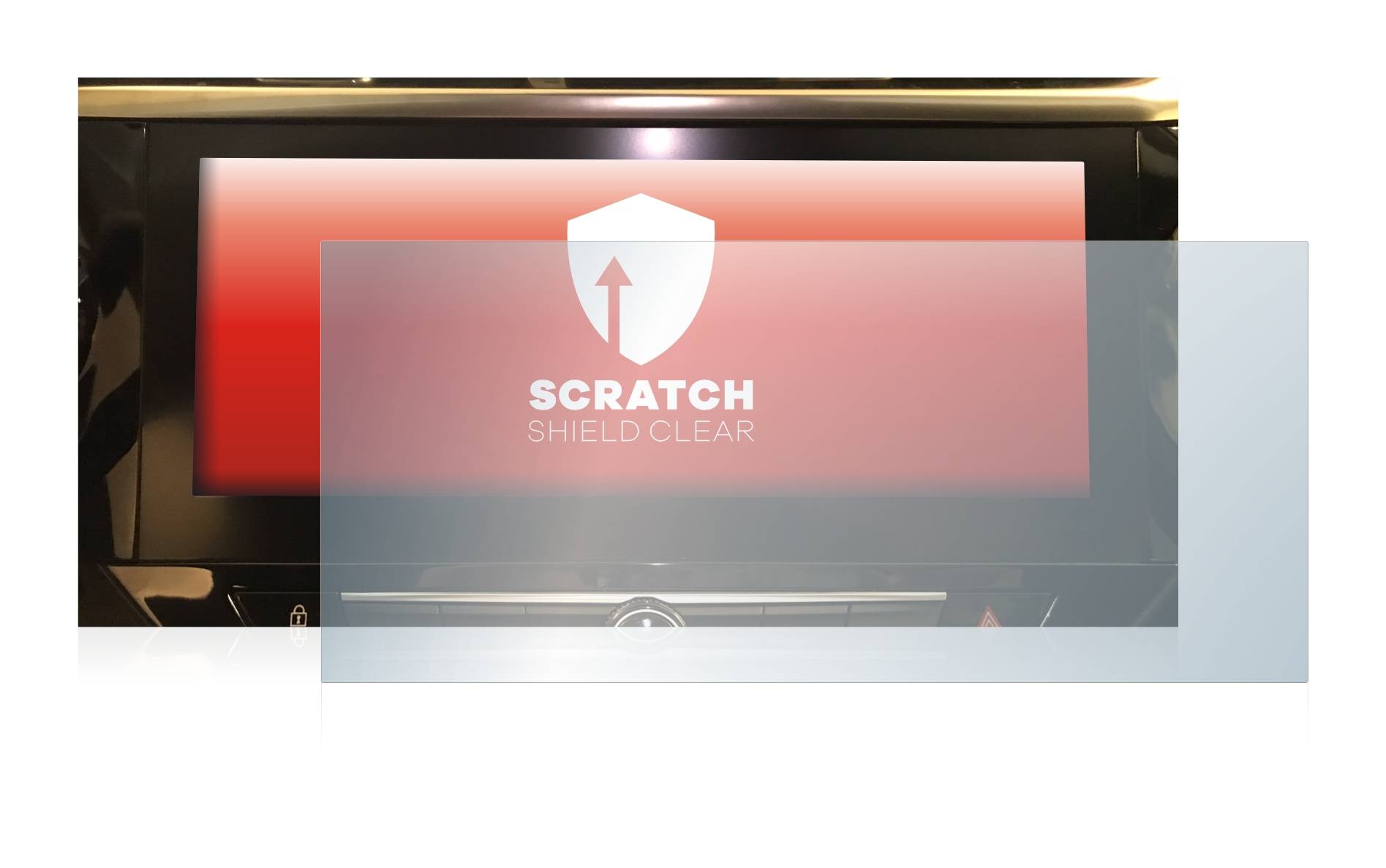 upscreen Scratch Shield Clear Premium Displayschutzfolie für Opel Corsa-e 2020 Infotainment
