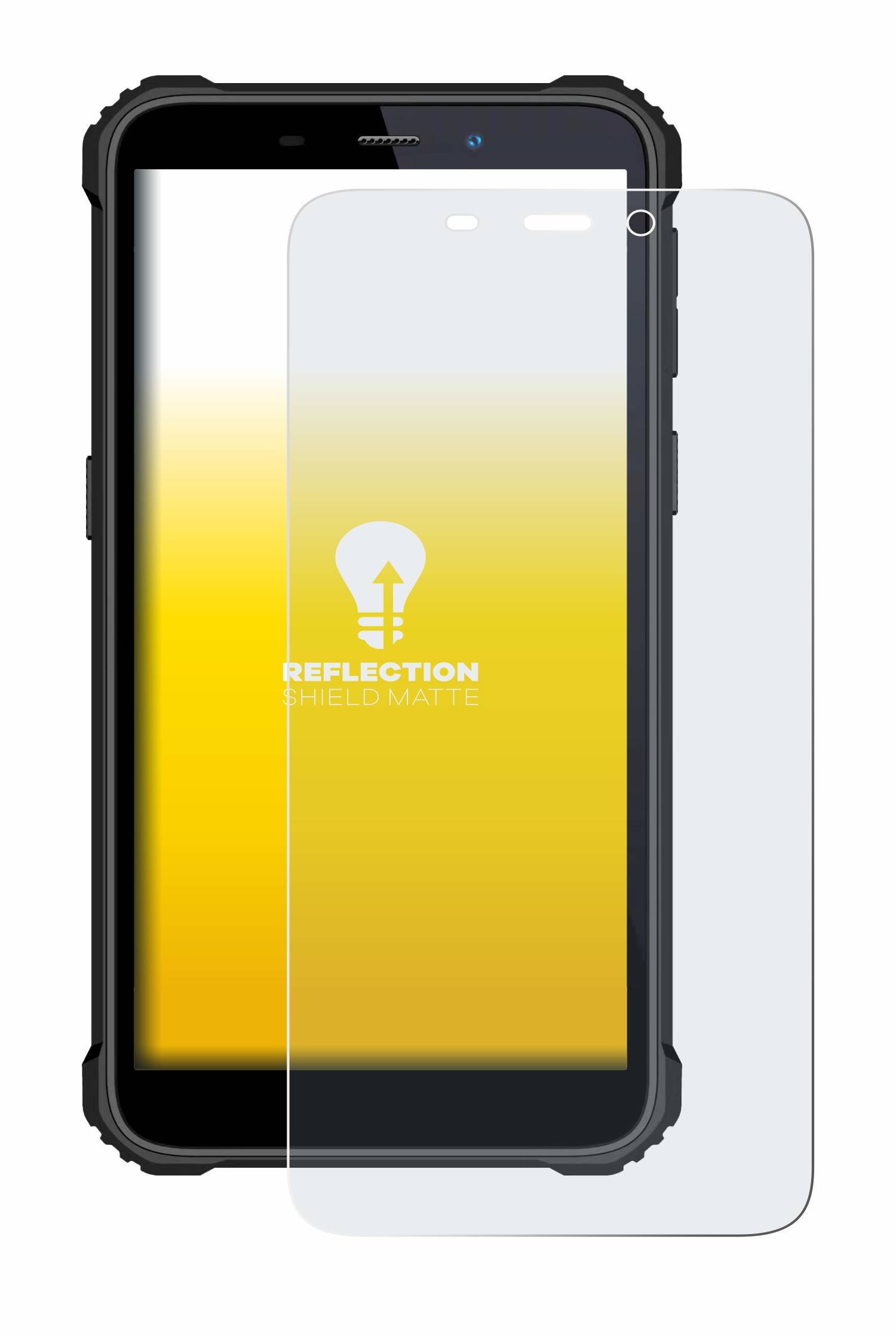 upscreen Schutzfolie für Oukitel WP20 Folie Matt Entspiegelt Anti-Reflex