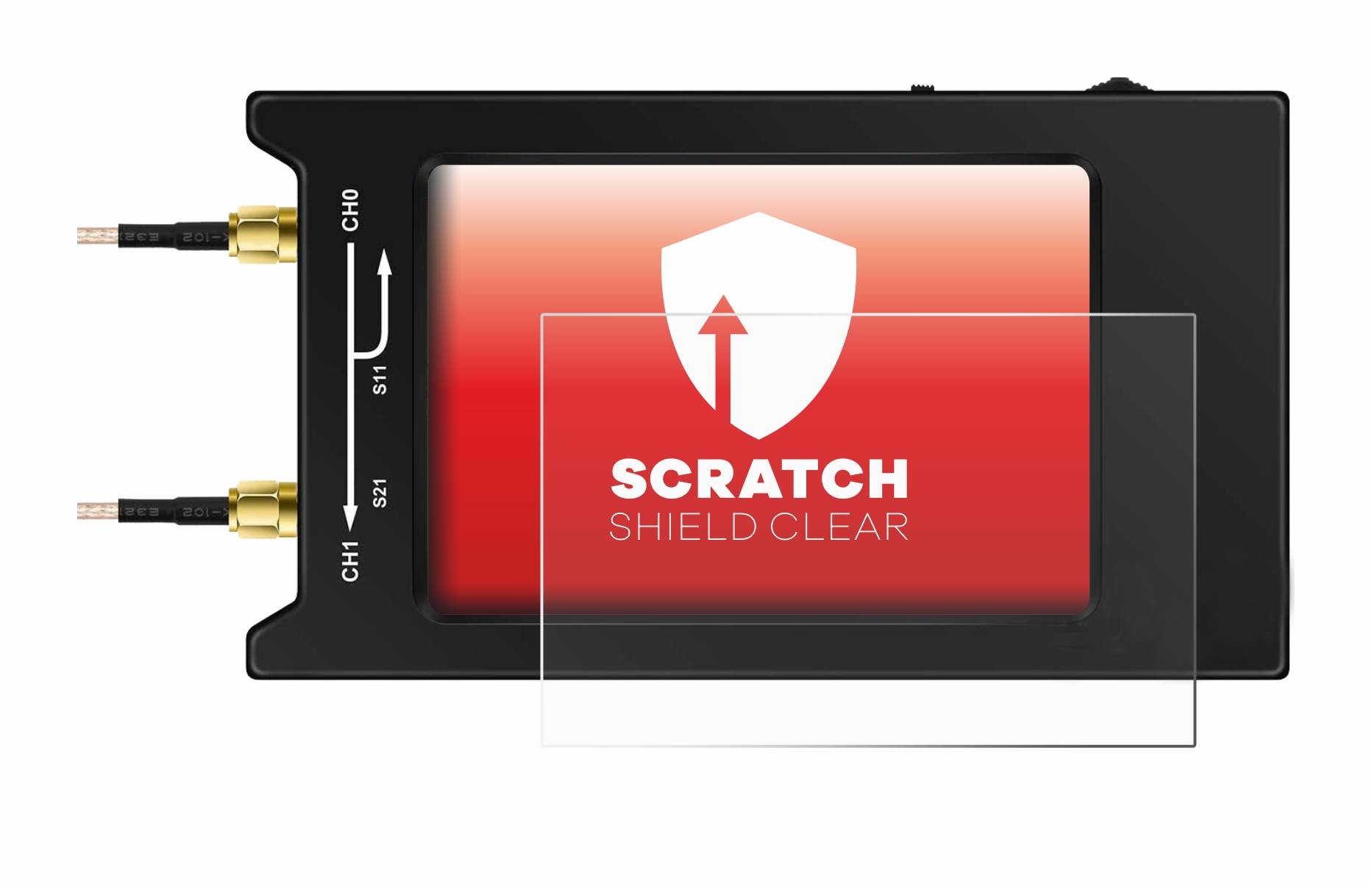 upscreen Scratch Shield Clear Premium Displayschutzfolie für NanoVNA