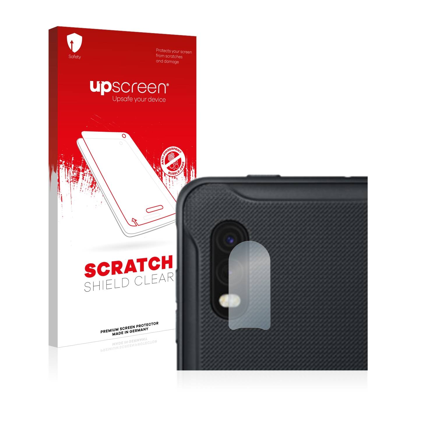 upscreen Scratch Shield Schutzfolie für Samsung Galaxy XCover Pro (NUR Kameraschutz)