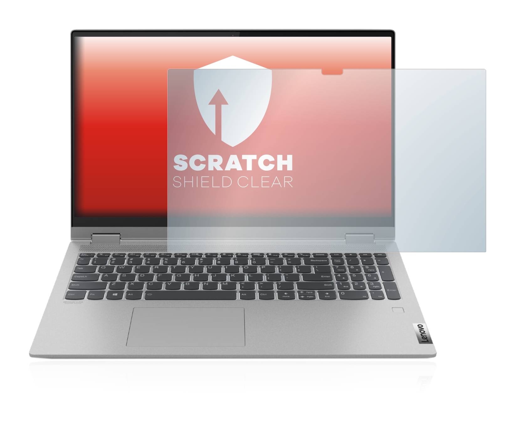 upscreen Schutzfolie für Lenovo IdeaPad Flex 5 15" Kratzschutz Anti-Fingerprint Klar