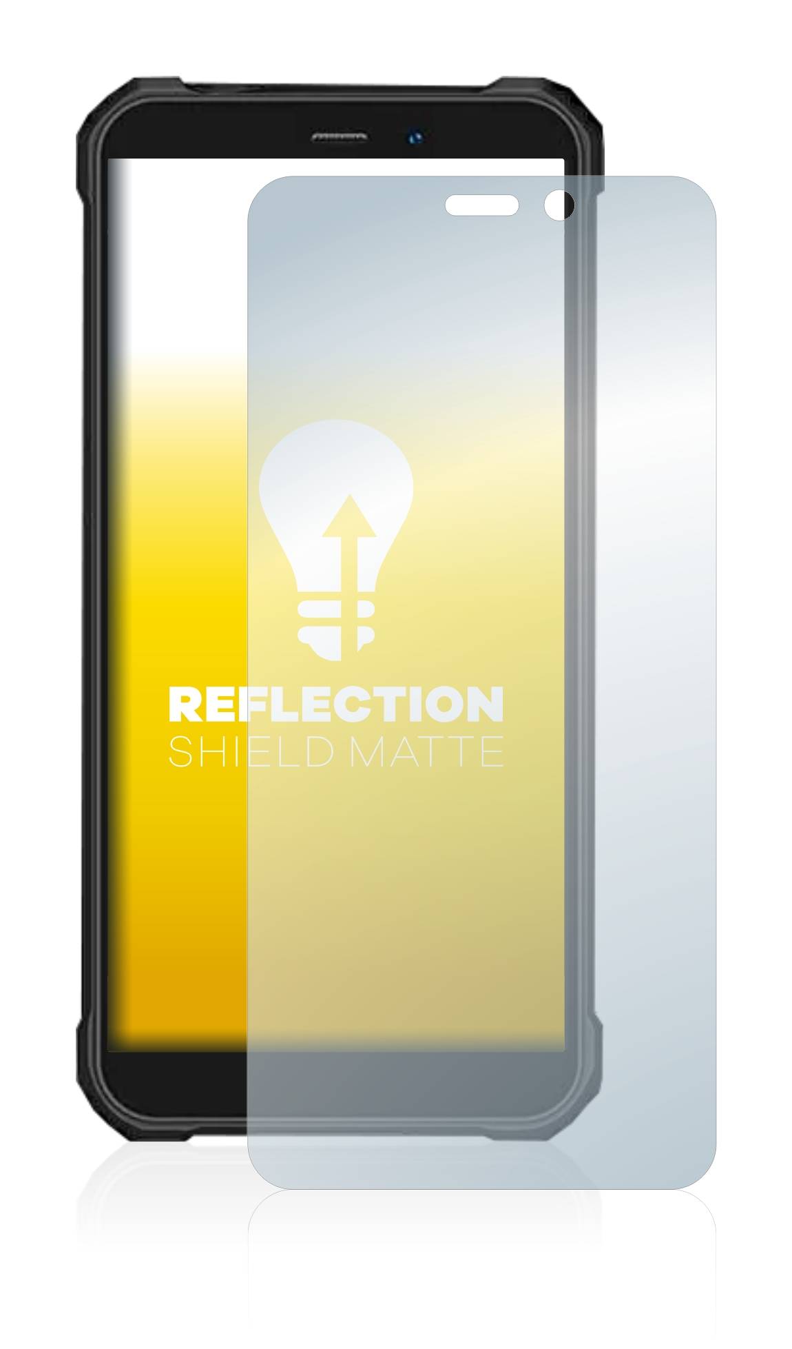 upscreen Schutzfolie für Oukitel WP20 Pro Folie Matt Entspiegelt Anti-Reflex