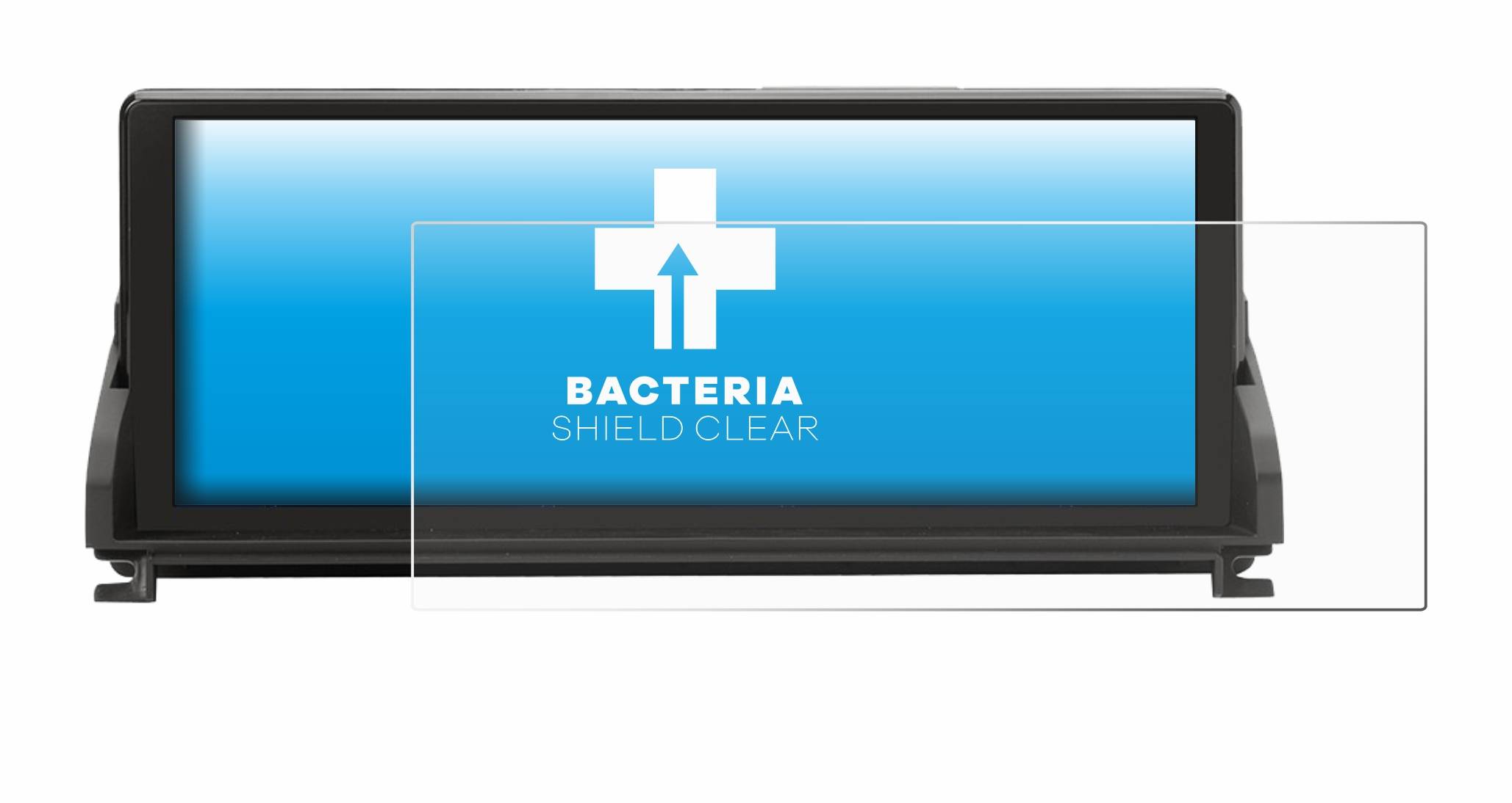upscreen Bacteria Shield Clear Premium Antibakterielle Displayschutzfolie für BMW Z4 E89