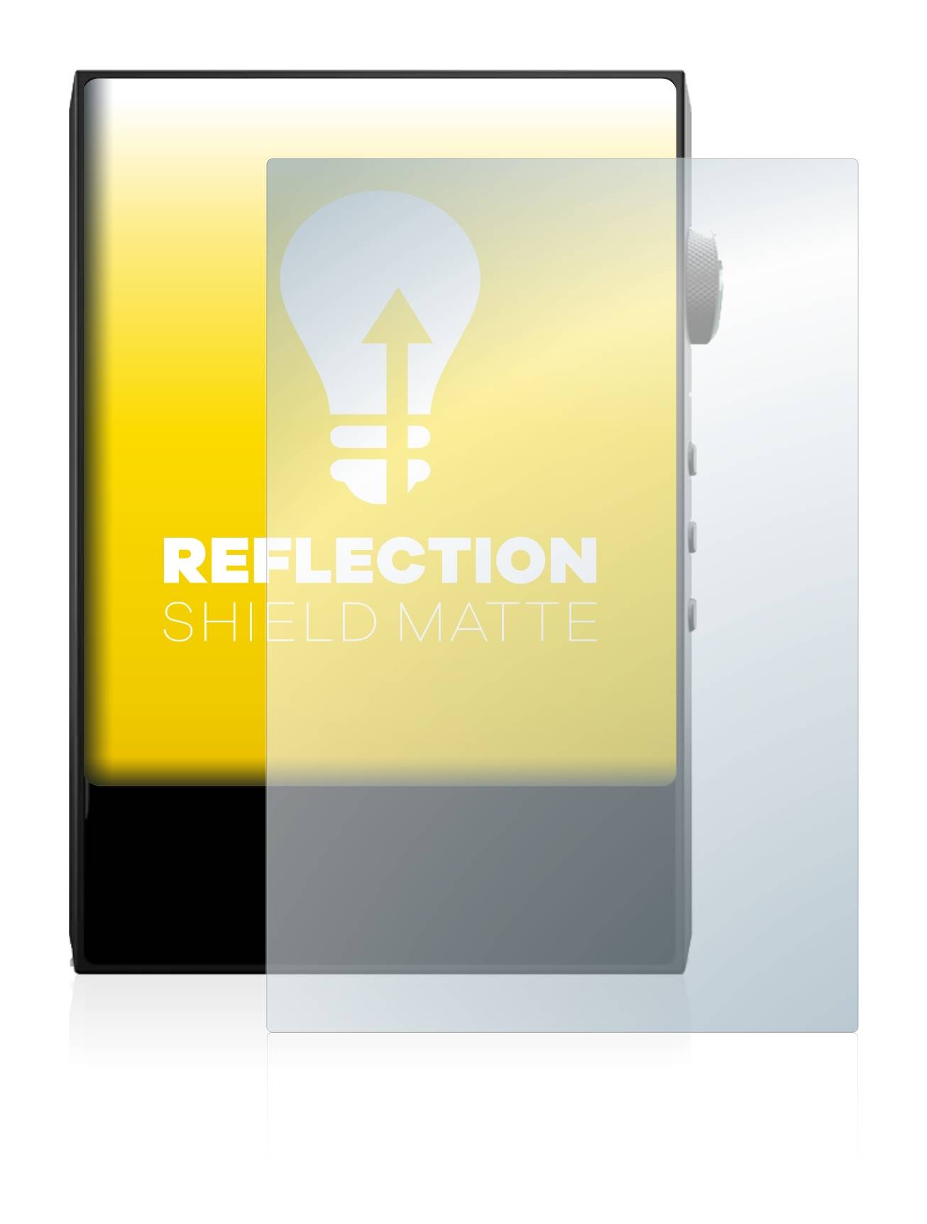upscreen Reflection Shield Matte Premium Displayschutzfolie für Hiby