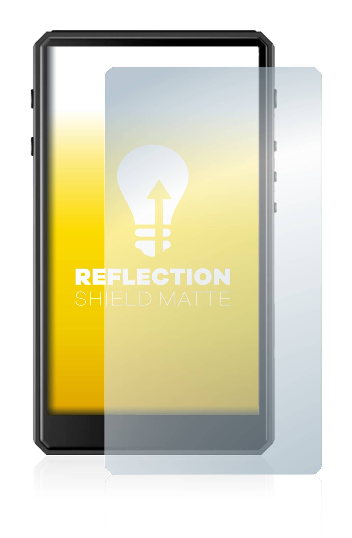 upscreen Reflection Shield Matte Premium Displayschutzfolie für Hiby R5