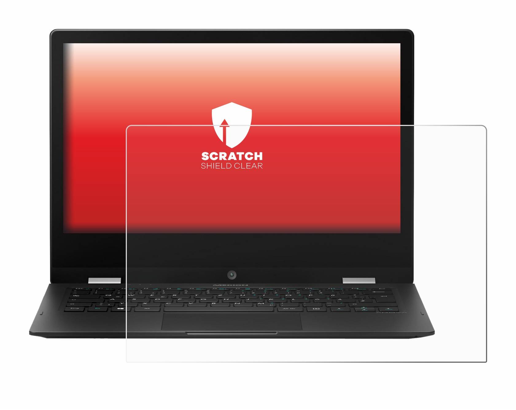 upscreen Scratch Shield Clear Premium Displayschutzfolie für Medion Akoya