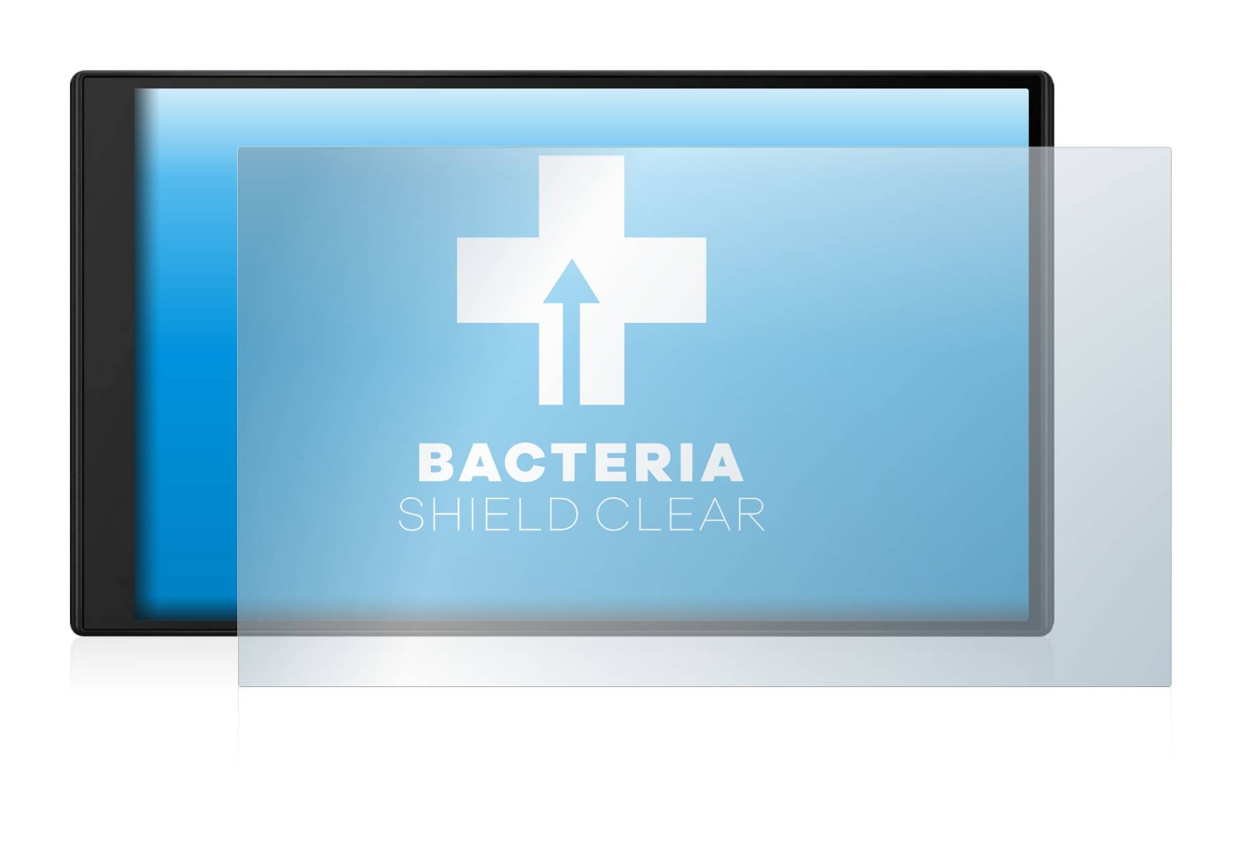 upscreen Bacteria Shield Clear Premium Antibakterielle Displayschutzfolie für Garmin