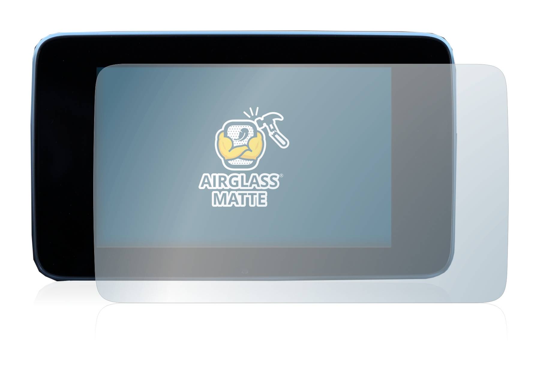 BROTECT AirGlass Matte Schutzglas Folie für Mercedes-Benz A-Class W176 Facelift Comand-System