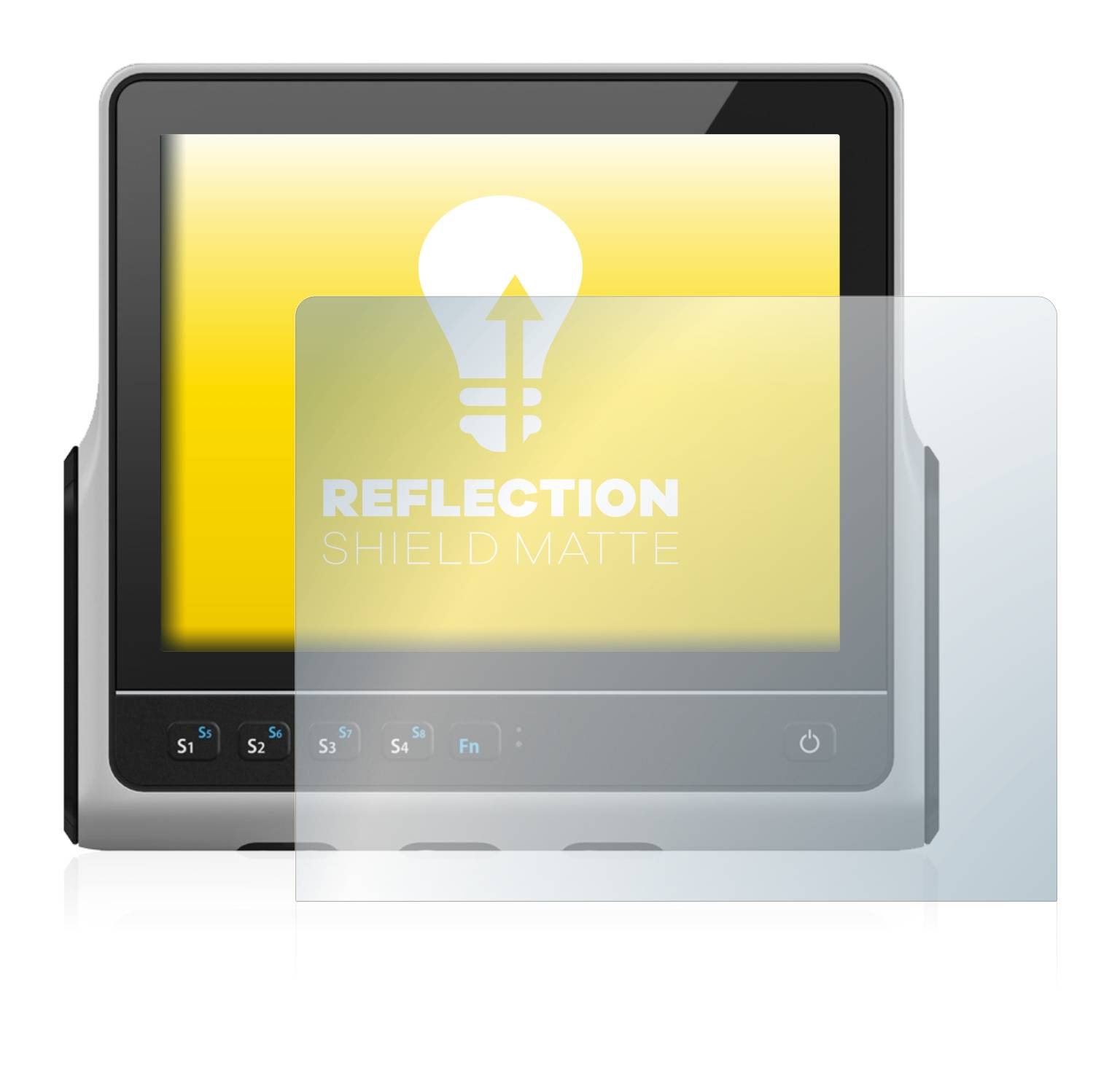 upscreen Reflection Shield Matte Premium Displayschutzfolie für ads-tec
