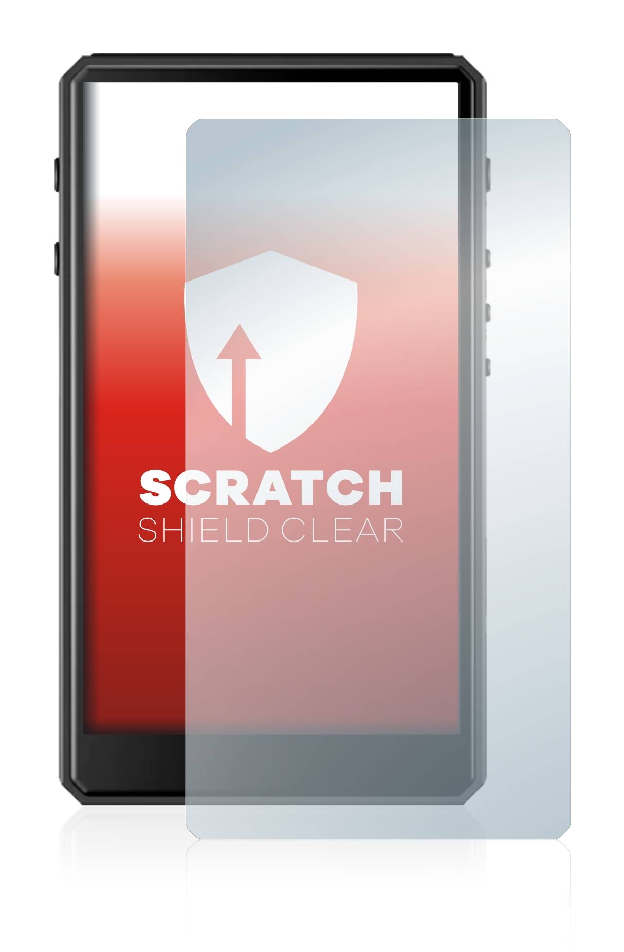 upscreen Scratch Shield Clear Premium Displayschutzfolie für Hiby R5