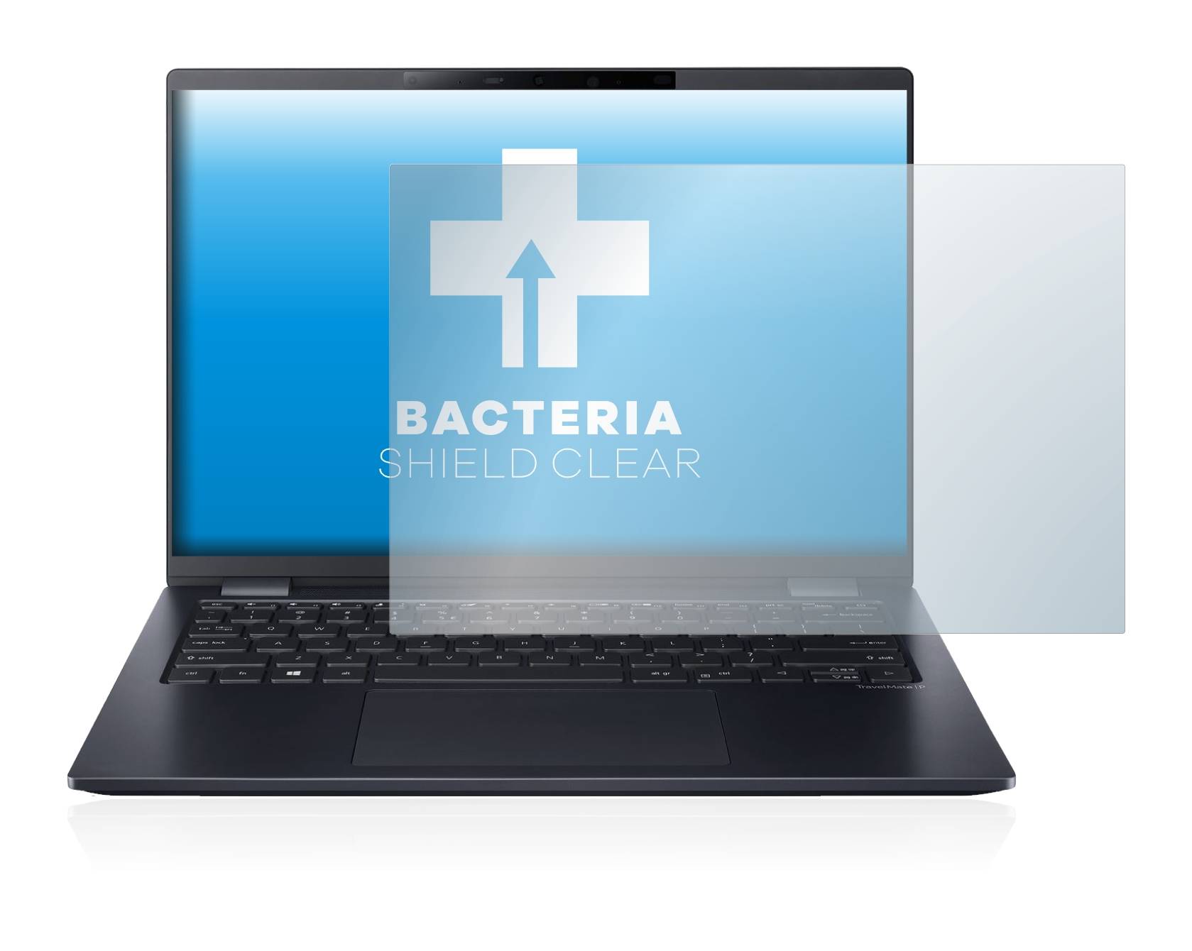 upscreen Bacteria Shield Clear Premium Antibakterielle Displayschutzfolie für Acer