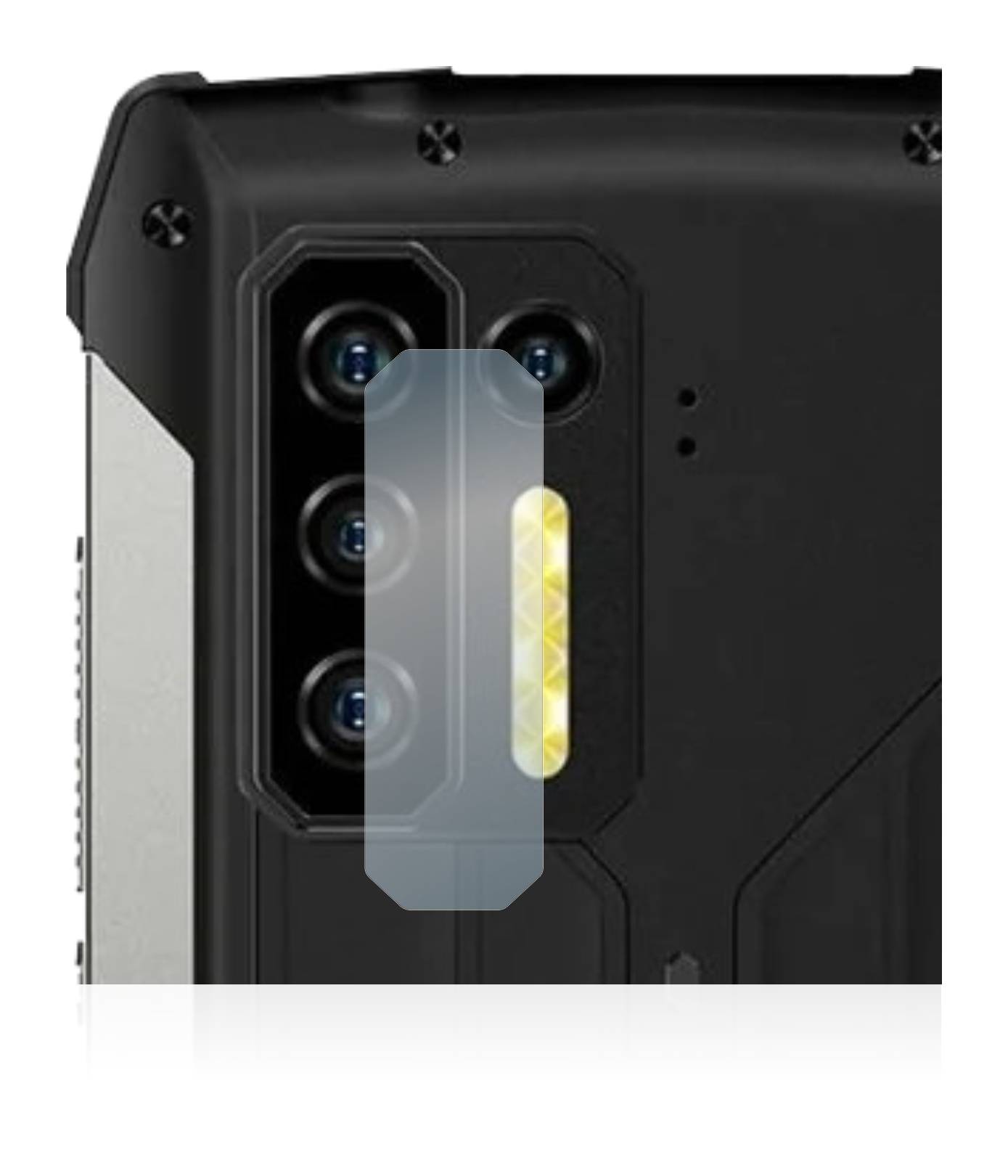 upscreen Schutzfolie für Ulefone Power Armor 13 (NUR Kameraschutz) Kratzschutz Anti-Fingerprint Klar