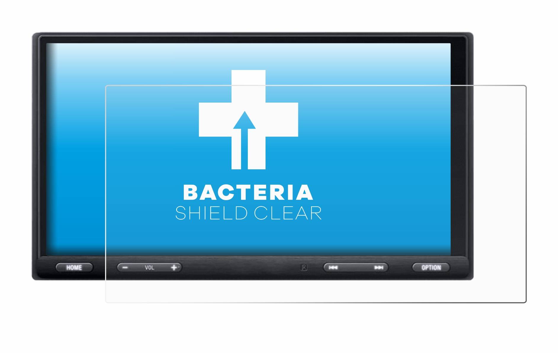 upscreen Bacteria Shield Clear Premium Antibakterielle Displayschutzfolie für Sony