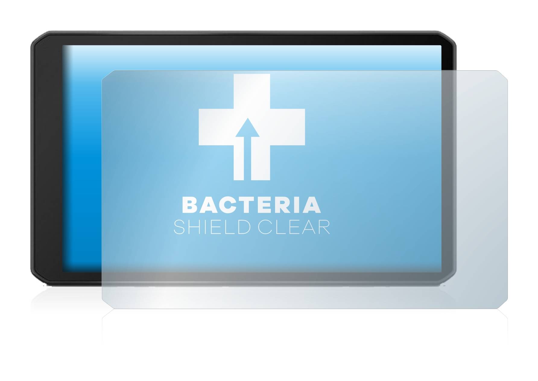 upscreen Bacteria Shield Clear Premium Antibakterielle Displayschutzfolie für Garmin dezl