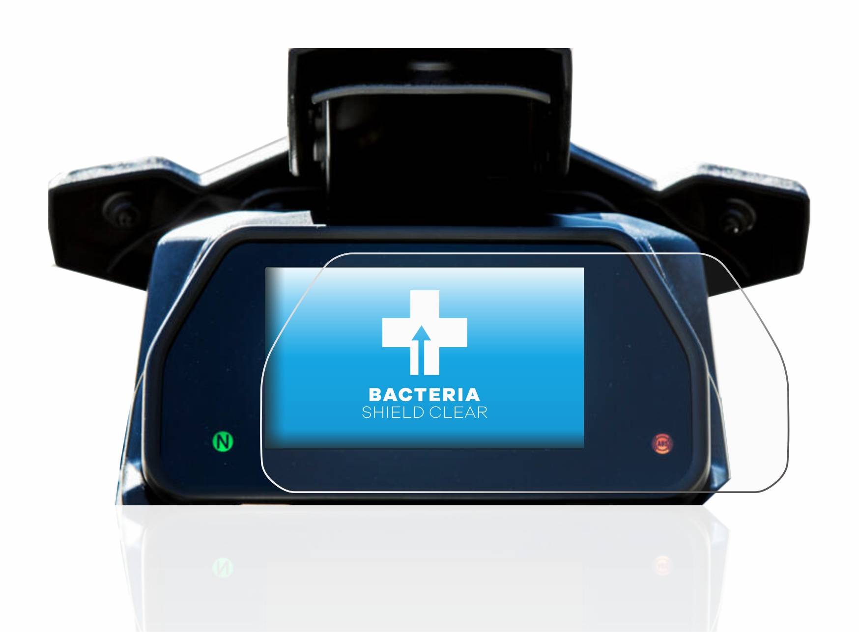 upscreen Bacteria Shield Clear Premium Antibakterielle Displayschutzfolie für Yamaha Tracer