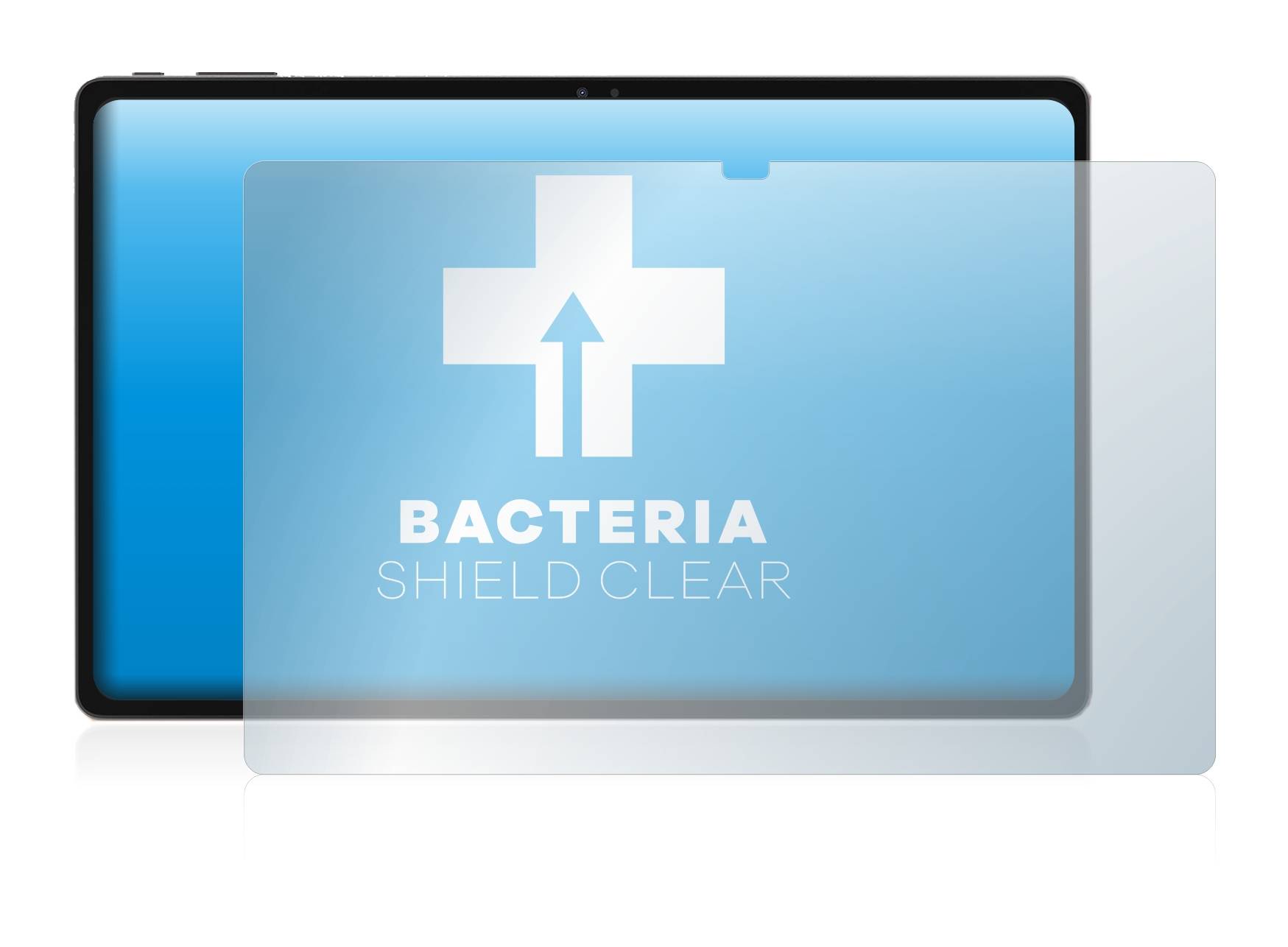 upscreen Bacteria Shield Clear Premium Antibakterielle Displayschutzfolie für Chuwi Hipad