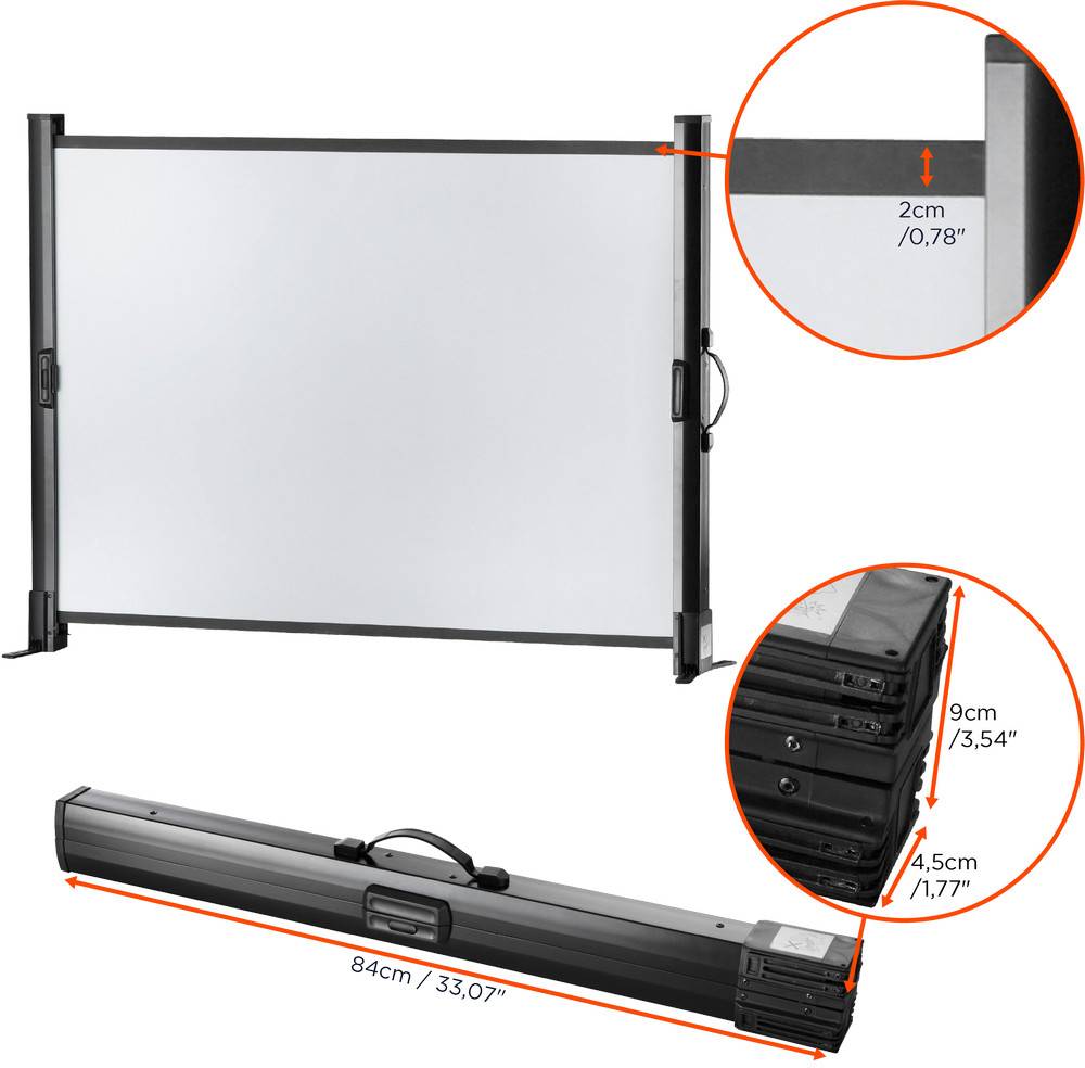 Celexon Mobil Professional 1090377 Tischleinwand 102 x 76 cm Bildformat: 4:3