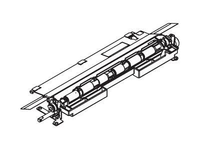 HP Registrierwalzen-Montage - Registration roller assembly