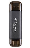 Transcend ESD310C 256 GB Externe SSD USB 3.2 Gen 2 (USB 3.1), USB-C® Schwarz TS256GESD310C