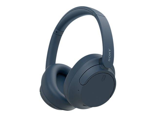 Sony WH-CH720N Over Ear Headset Bluetooth® Stereo Blau Mikrofon-Rauschunterdrückung, Noise Cancelling Headset, Klang-Personalisierung, Lautstärke