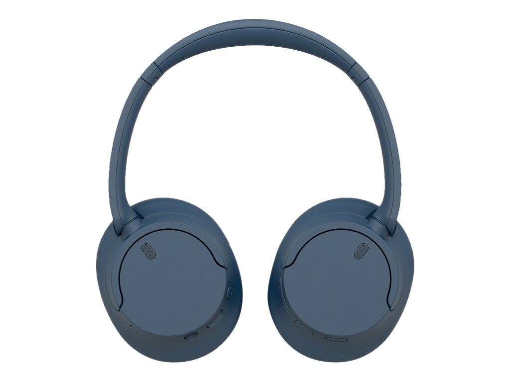 Sony WH-CH720N Over Ear Headset Bluetooth® Stereo Blau Mikrofon-Rauschunterdrückung, Noise Cancelling Headset, Klang-Personalisierung, Lautstärke
