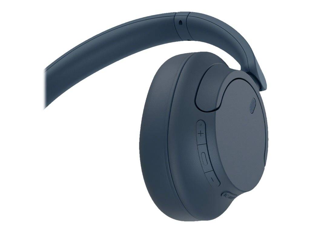 Sony WH-CH720N Over Ear Headset Bluetooth® Stereo Blau Mikrofon-Rauschunterdrückung, Noise Cancelling Headset, Klang-Personalisierung, Lautstärke