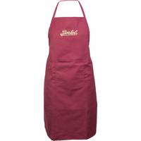 Berkel Küchenschürze - Rot/Gold - Reiner Baumwolle - Rot