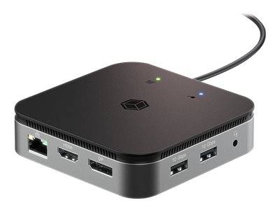ICY BOX 7-in-1 - Dockingstation - USB-C 3.2 Gen 2 / Thunderbolt 3 / Thunderbolt 4