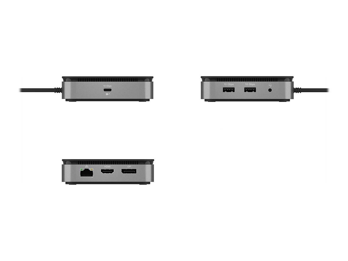 ICY BOX 7-in-1 - Dockingstation - USB-C 3.2 Gen 2 / Thunderbolt 3 / Thunderbolt 4