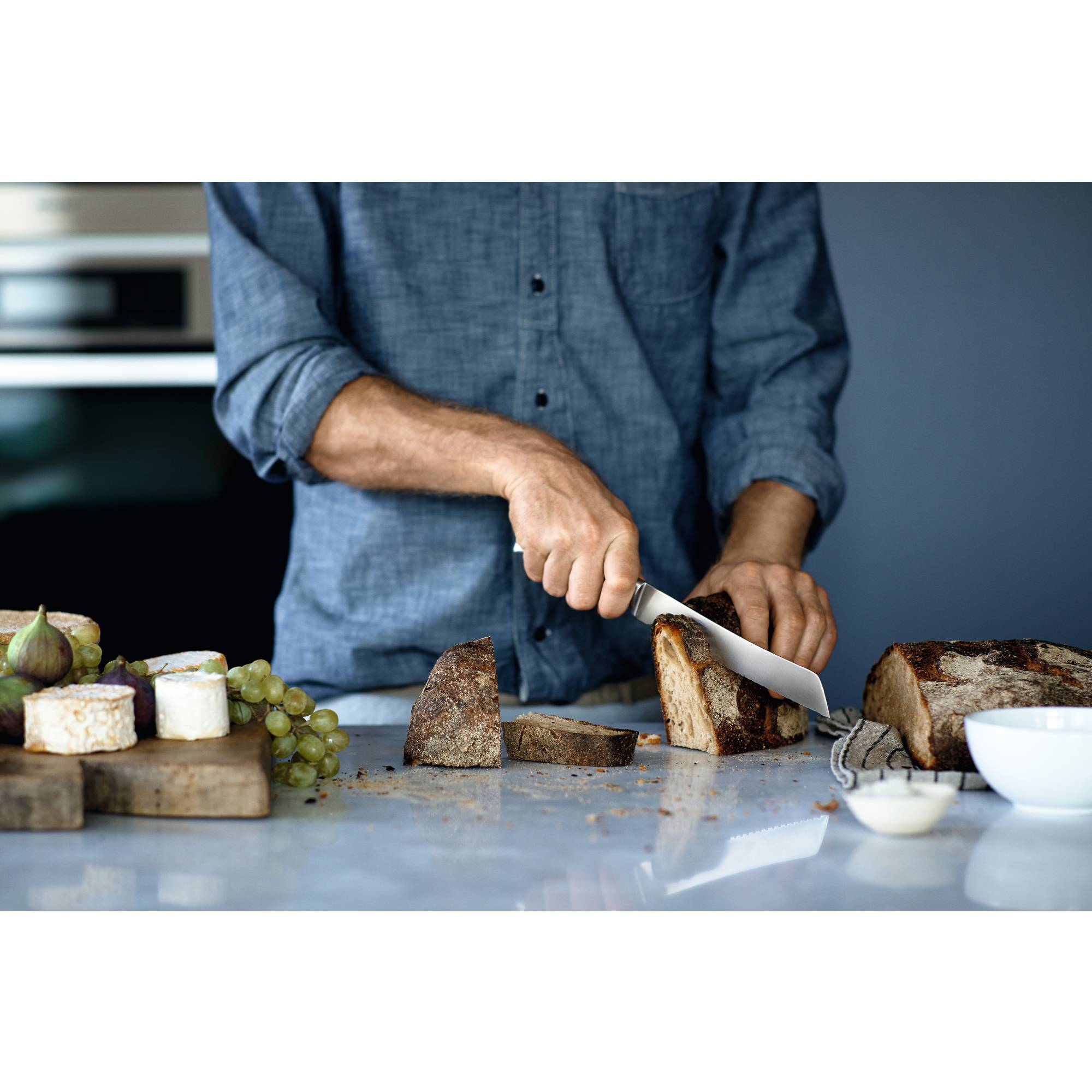 WMF Grand Gourmet - Brotmesser - 19 cm - rostfreier