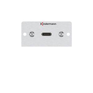 Konnect 50 alu USB Typ C 1m Kindermann (7444000849)