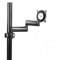 Chief Flat Panel Dual Arm Pole Mount - 18,1 kg - -15 - 15° - Schwarz