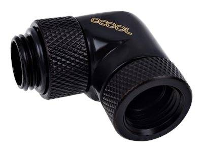Alphacool Eiszapfen Connector Series - Gewinkelter Montageadapter für Flüssigkeitskühlsystem