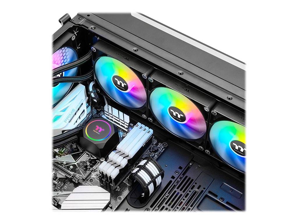 Thermaltake TH420 ARGB Sync - Snow Edition - Prozessor-Flüssigkeitskühlsystem - (für: LGA1156, AM2, AM2+, AM3, LGA1155,